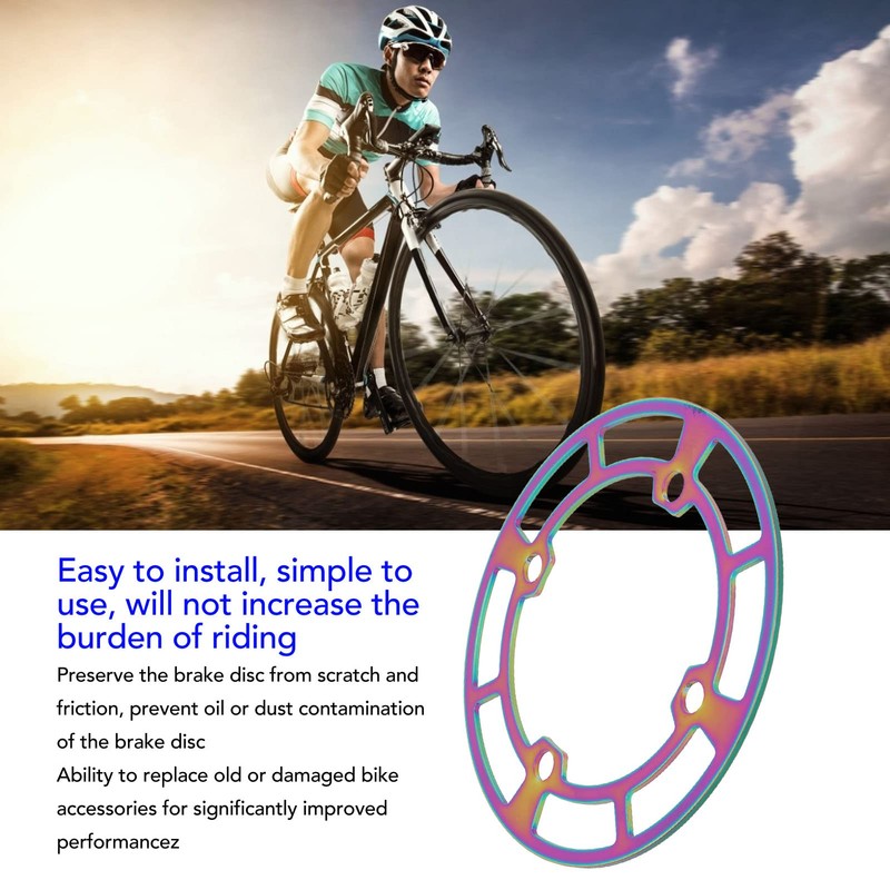 VGEBY Bicycle Chain Protector, 104BCD Chainring Protection Mountain Bike Cranksets