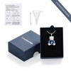 constantlife Teddy Bear Cremation Jewelry Ashes Heart Urn Necklace for