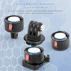Magnetic Suction Adapter Tripod Adapter Quick Release Base Mount Action