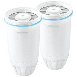 Water Filters Replacement for Zero Water Pitchers and Dispenser, 0 TDS Premium Filtration, Reduce Lead/Chromium/PFOA/PFOS - Improve Tap Water Taste (Pack of 2)