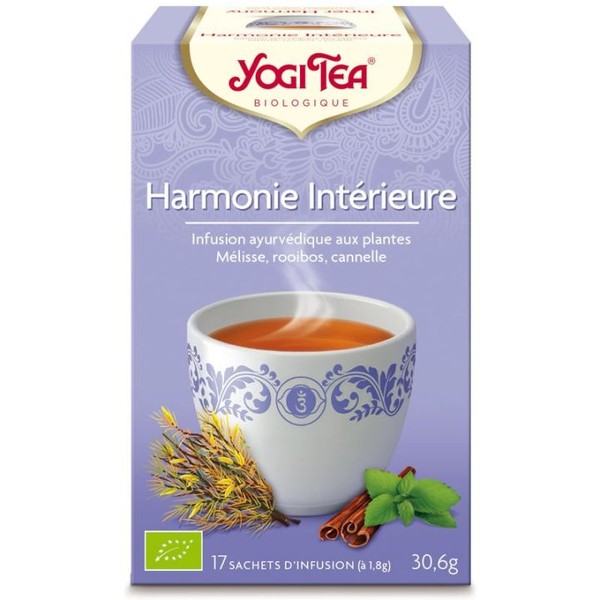 Yogi Tea harmonie intérieure Infusion Ayurvédique 17 Sachets