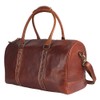 Ohlay Bags OHM102 Duffel Hand Tooled Genuine Leather Women Bag