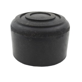 2 Pcs - 48.3mm Heavy Duty Stabiliser Scaffolding Tube Pole G40 Rubber Euro Foot End Cap - by Lifeswonderful