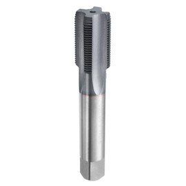 HARFINGTON M23x1.5 Metric Thread Tap 6542 Cobalt High-Speed Steel TiCN Coated Plug Tap Right Hand Straight Flutes Screw Threading Hand Tap
