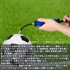 オーディオファン 空気入れ ボールポンプ 軽量 小型 収納便利 多機能ボールポンプセット サッカー、バスケット、バレー、風船、水泳のリングなど 約20cm