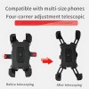 Soporte Para Celular Moto Bicicleta Savefree Fijación Segura Negro