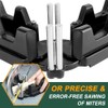 2-in-1 Mitre Measuring Cutting Tool, Measuring and Sawing Mitre Angles