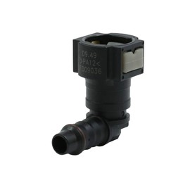 X AUTOHAUX Fuel Line Hose Pipe Quick Release Plastic Connector 9.49mm ID8 for Car