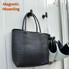 MUTUACTOR Strong Magnetic Black Hooks, Heavy Duty Magnetic Coat Hooks,