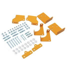 Wutist Transmission Hydro Bracket Kit Compatible with Raptor SD SDX Hustler Replacement for 125255 552564 552565 552566 552567 Upgraded Residential Zero Turn Mower Transmission Support Mount Kit Steel