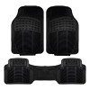 Juego De Tapetes 3pz Chevy Silverado 1500 2002 Negro