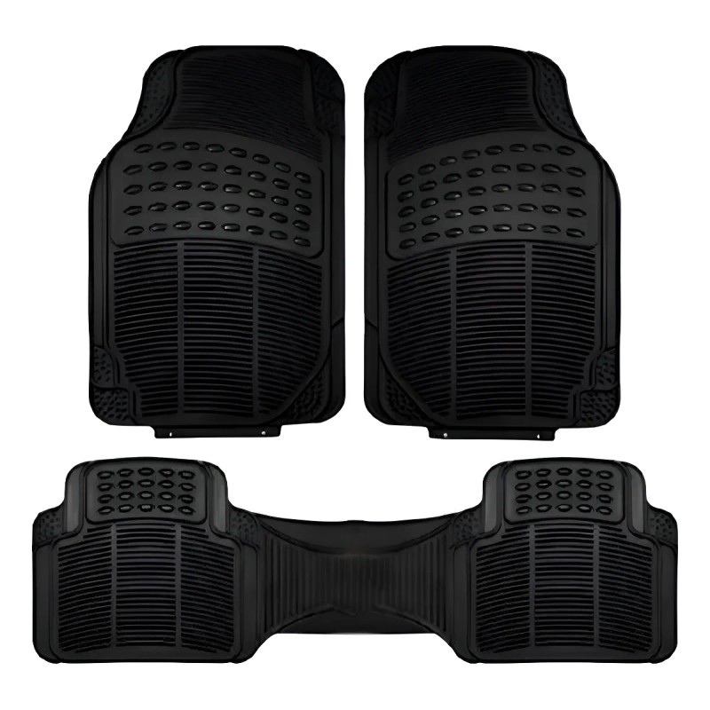 Juego De Tapetes 3pz Chevy Silverado 1500 2002 Negro