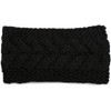 styleBREAKER Headband Chunky Knit with Plait Pattern, Hairband, Headband, Ladies