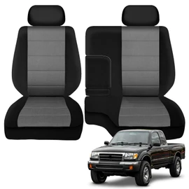 Front Seat Covers Replace for 1995-2000 Toyota Tacoma 60/40 with Console
