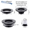 RecPro RV Combo Shower Pan Installation Kit | Attach a