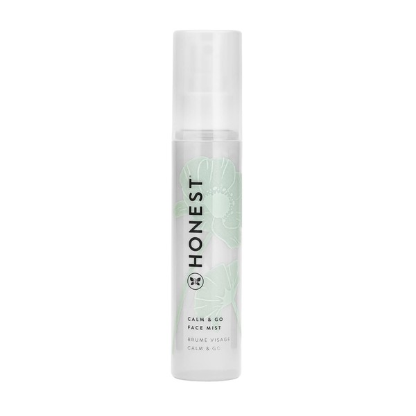 Honest Beauty Calm & Go Face Mist with Pro-Vitamin B5 For Sensitive Skin Calms + Soothes Irritated Skin Hypoallergenic + Dermatologist Approved Vegan & Cruelty Free 3.3 Fl Oz