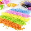 Pack of 6 Mini Polystyrene Balls, Micro Slime Foam Balls