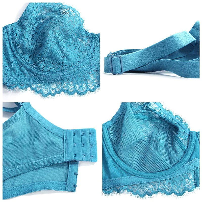brasier sin aros HSIA 34C-44DDD para mujer, sin relleno, brasier