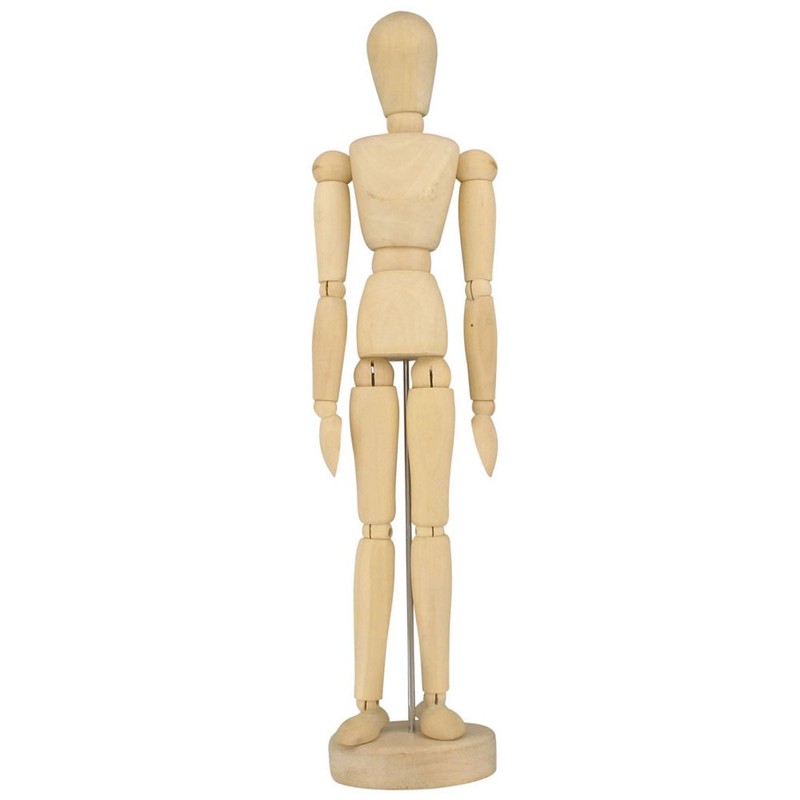 Wooden Artist Manikin - 12 Inches