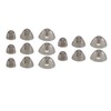 Hearing Aid Open Domes Professional Silicone Single Layer Replacement Hearing
