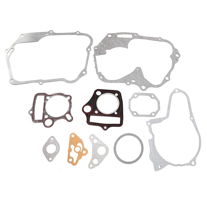 Qiilu Engine Gasket Set, Engine Cylinder Head Gasket Set, 125cc