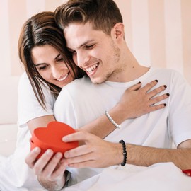 Matching Couple Ring Bracelets Gifts for Boyfriend Matching Bracelets for Couples Valentines Day Gifts for His and Her