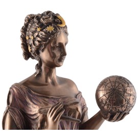 VOGLER Joh. Vogler GmbH Urania Muse, Goddess of Astronomy, Bronzed