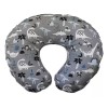 Boppy Cojin de lactancia Boppy Pillow color Gris Dinosaurios