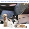 Ziciner Car Front Seat Dog Cover, 600D Waterproof Auto Seat