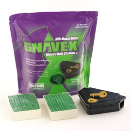 Neogen Gnavex Refillable Mouse Bait Station 32ct