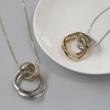 Jewel VOX Necklace, Nickel-Free, Oval, Long Necklace, Metal Allergy-Friendly, Stylish,