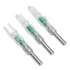 3PCS Archery Lighted Nocks Plastic Automatic with Switch 6.2mm Inner