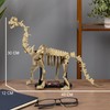 LUXEBLOCKS Brontosaurus Skeleton Construction Kit - 476PCS Poseable Dinosaur Model