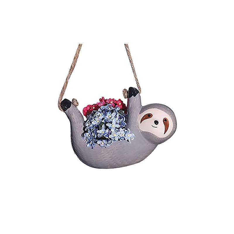 QUINTRA Flower Pots for Decorative Flower Hanging Pot Ceramic Animals