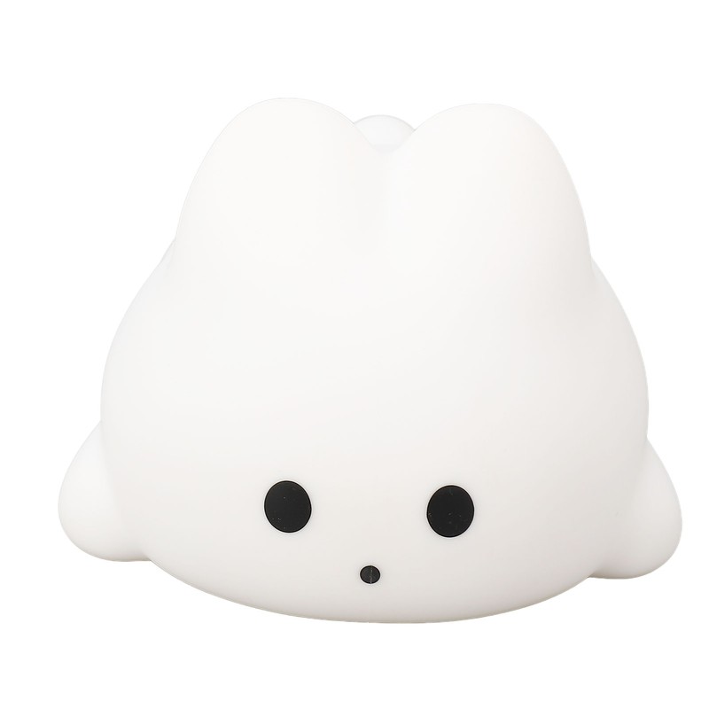 Cute Rabbit Night Light High Sensitivity Bunny Lamp Silicone Dimmable