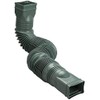 Flex-Drain 85011 Downspout Extension, Green (Four Pack)