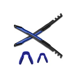 Alphax Deep Blue Replacement Earsock & Nosepiece Kit for Oakley Jaw-breaker OO9290