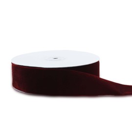 15 Yards Velvet Ribbon 1-1/2 Inch Single Face Red Velvet Ribbon Spool Prefect for Wedding, Ribbon for Gift Wrapping, Christmas Wreath,Hair Bows Ribbon, Ribbon for Crafts