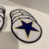 4 Inch Star Iron On Patches - As Many As