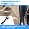X AUTOHAUX Front Left Door Hinge Check Arm Stop Strap