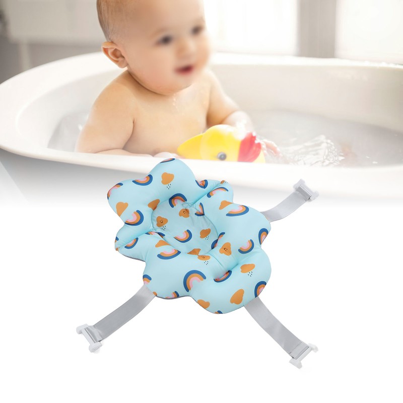 Baby Bath Seat Universal Floating Foldable Soft Comfortable Baby Bathtub