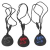 3pcs Baby Teethers Necklace Silicone Refrigerable Heat Resistant Soothing Gum