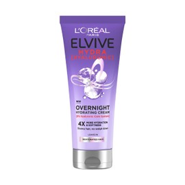 L'Oréal Paris Elvive Hydra Hyaluronic Acid Overnight Hydrating Cream for Dry Hair, 200 ml
