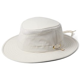 Tilley unisex adult Ltm5 Airflo Medium Brim Recycled Sun Hat, Light Stone, 7.75 US