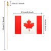 QQSD Canada Small Flag Canadian Stick Mini Hand Held Flags