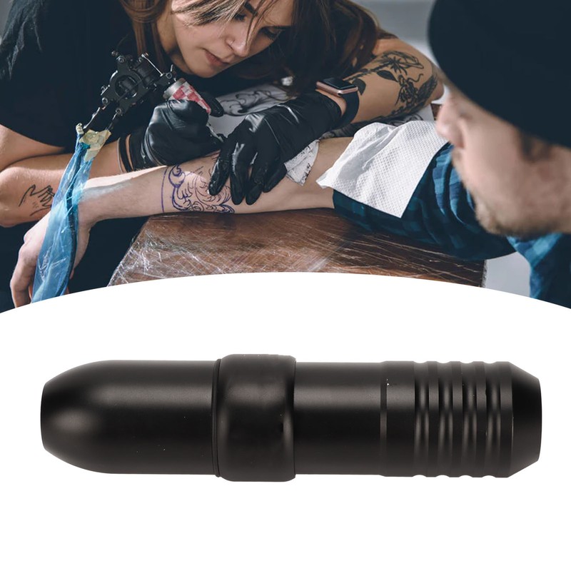Wireless Tattoo Pen Kit LCD Alloy Adjustable RCA Interface Rotary