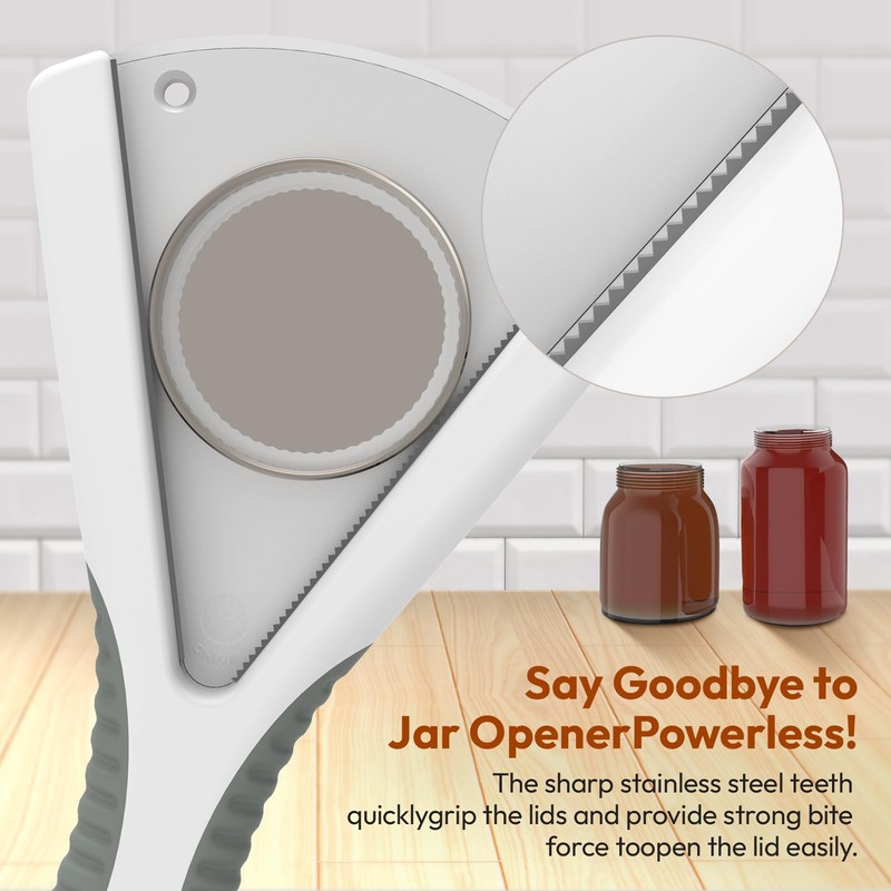Jar Opener for Seniors, Ideal Bottle Opener, Easy Grip Jar