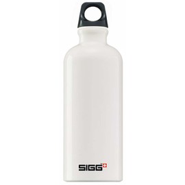 シグ(SIGG) アウトドア 水筒 軽量 スイス製アルミボトル トラベラークラシック 0.6L ホワイト 50038