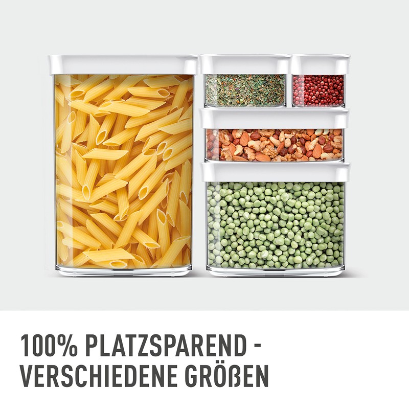 Emsa N11420 Dry Storage Container, 1.6 L, Portrait Format, Rectangular,