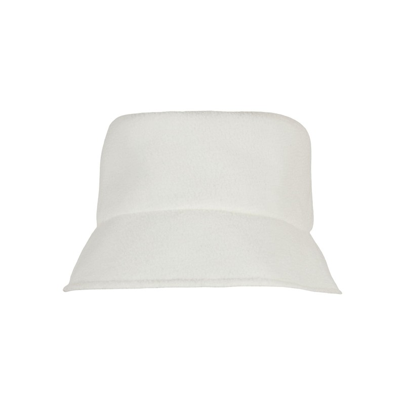 Flexfit Unisex 5003NH Nylon Sherpa Bucket Hat, Black/Off-White, One Size,